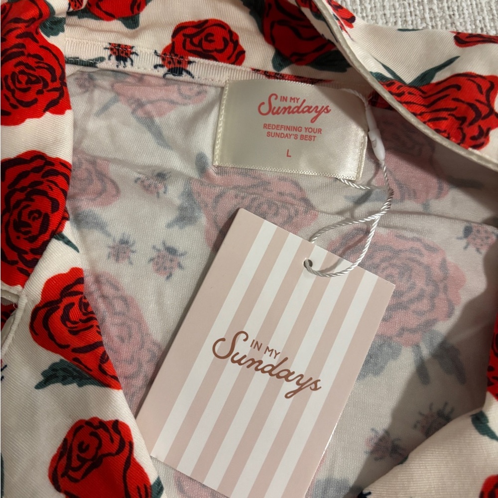 NWT In My Sundays | Roses size L - Picture 3 of 4
